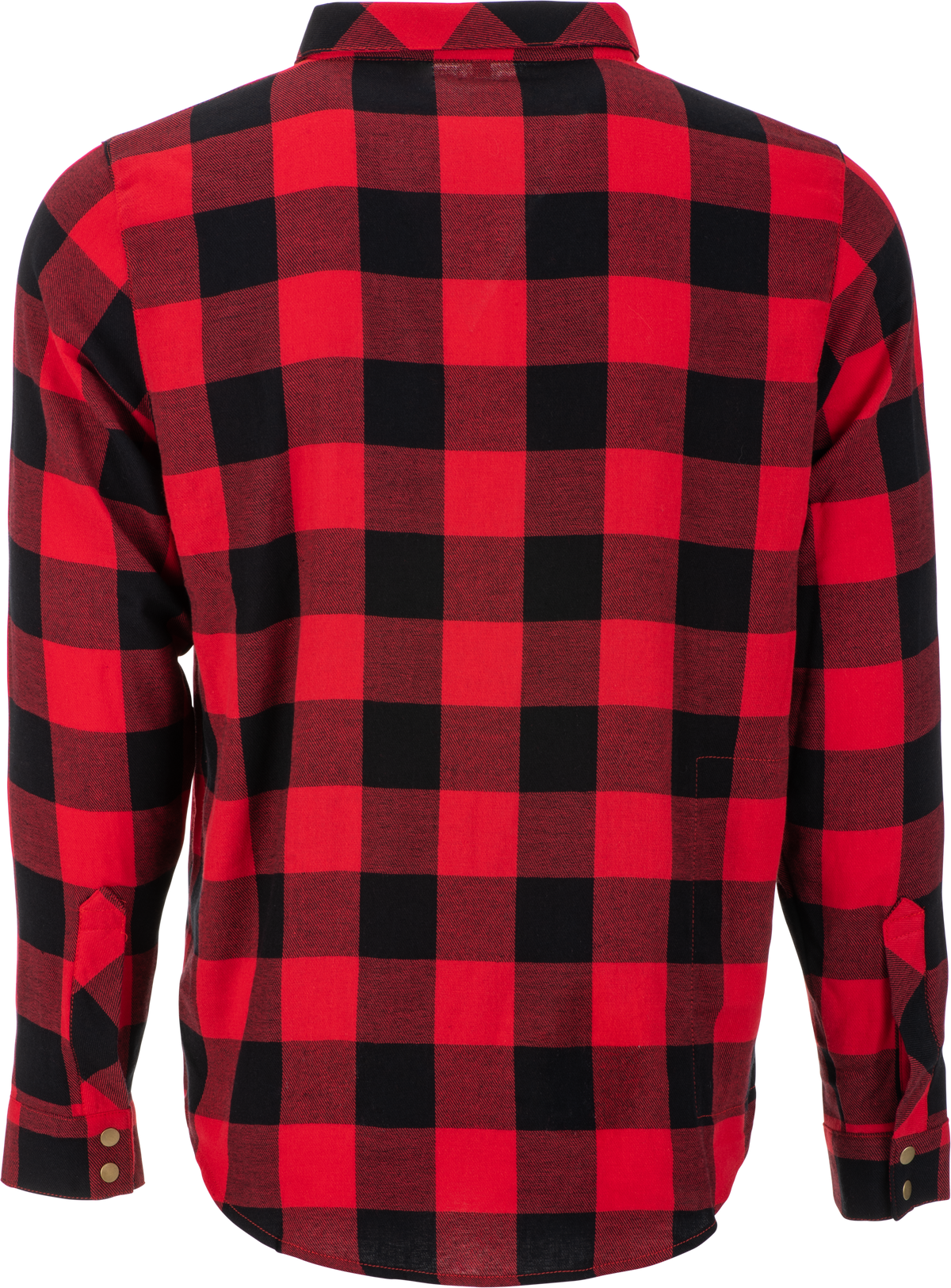 Fly Tek Flannel Red/black Xl