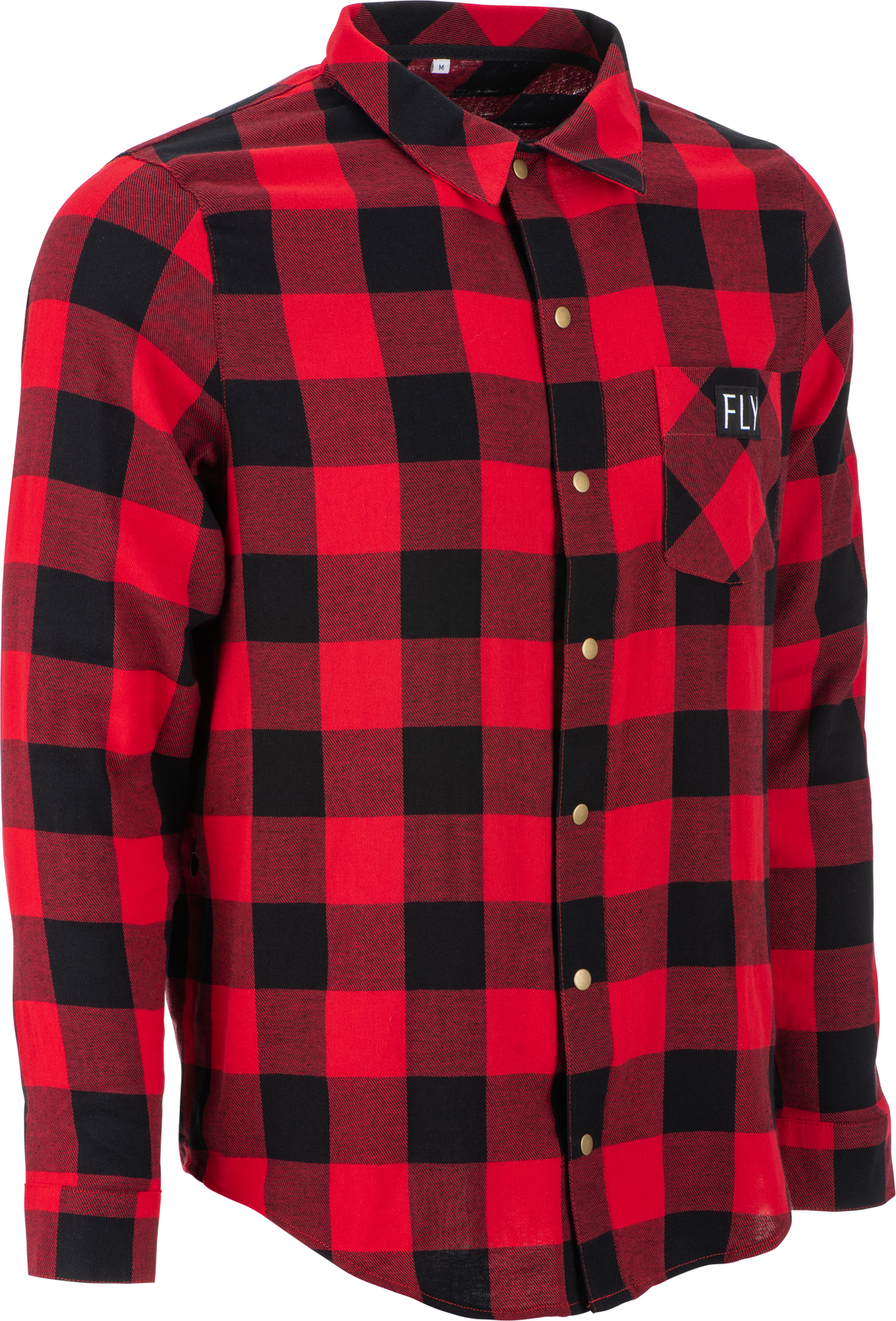 Fly Tek Flannel Red/black Xl