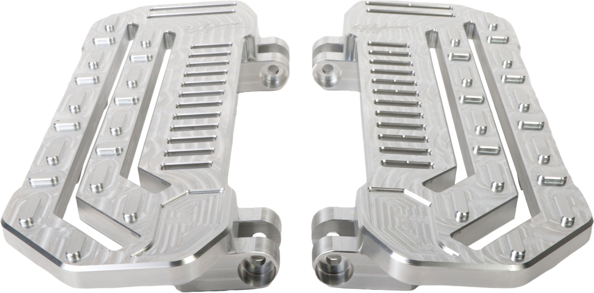 H/d Billet Floorboards Raw - Purpose Built Motorcycles