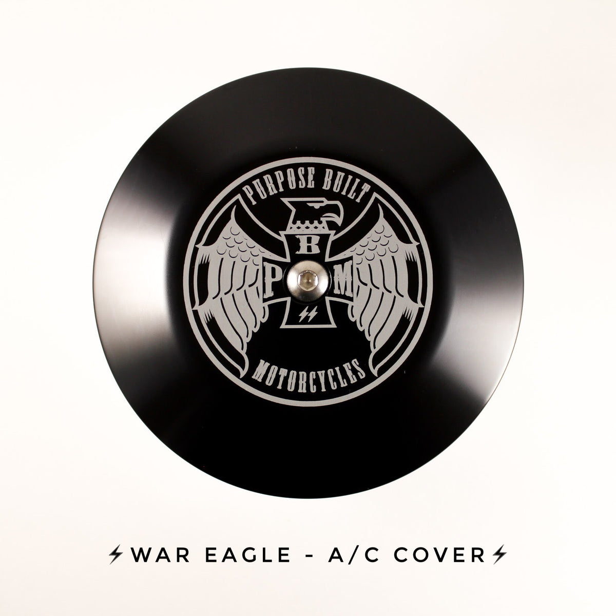 Air Cleaner Cover For 5.5" Round A/C - Purpose Built Motorcycles