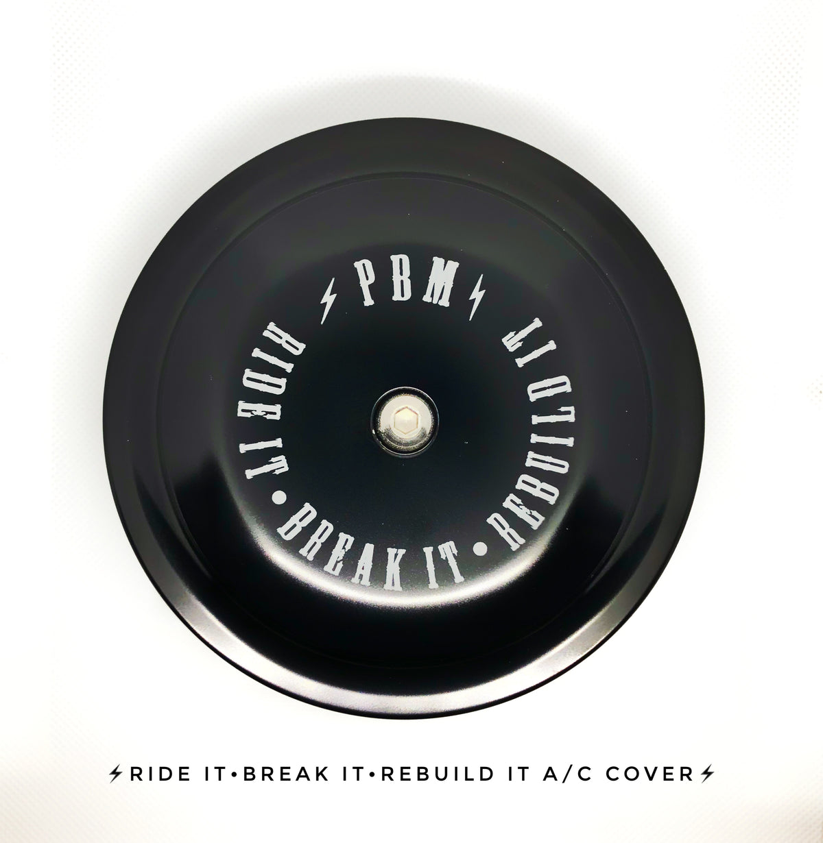 Air Cleaner Cover For 5.5" Round A/C - Purpose Built Motorcycles