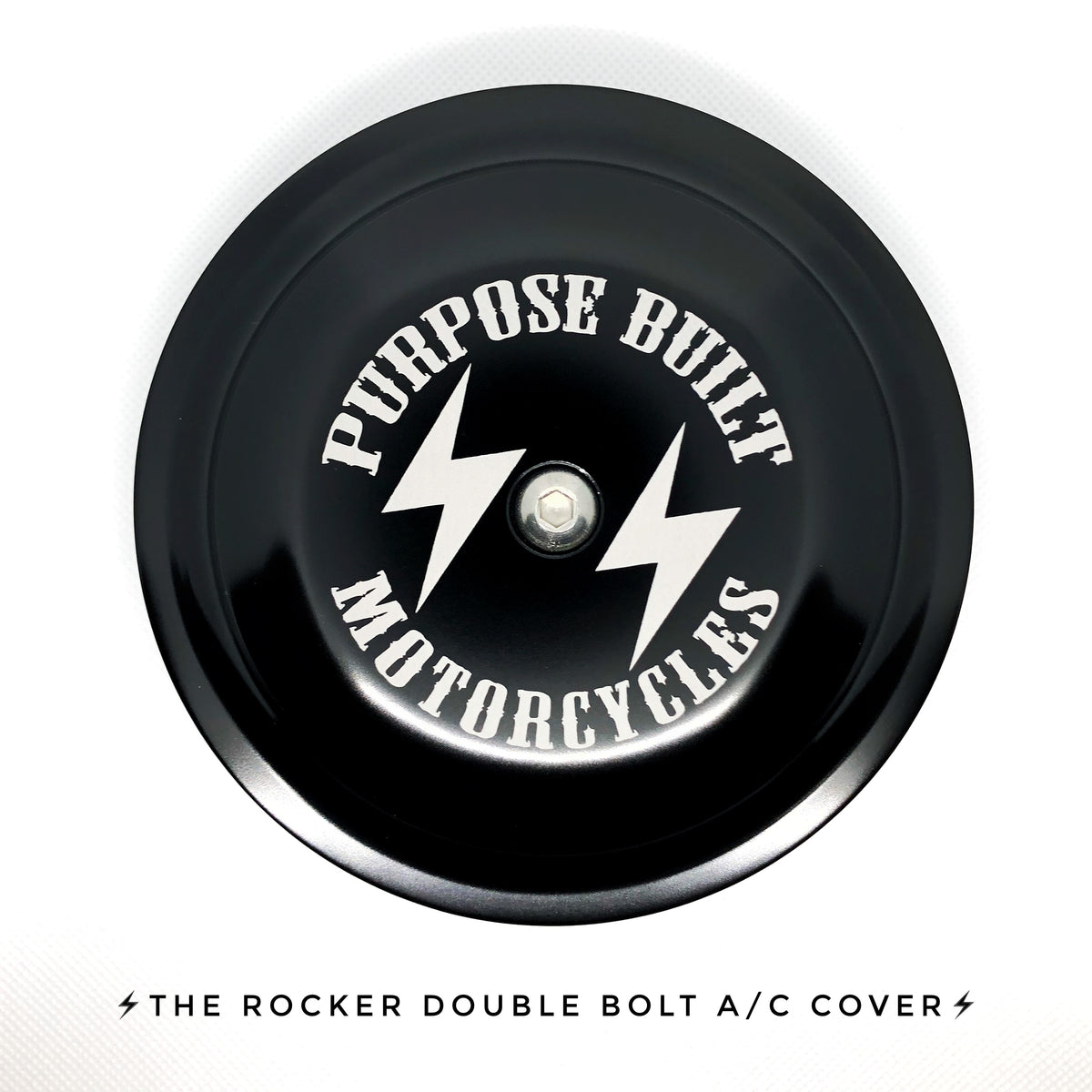 Air Cleaner Cover For 5.5" Round A/C - Purpose Built Motorcycles