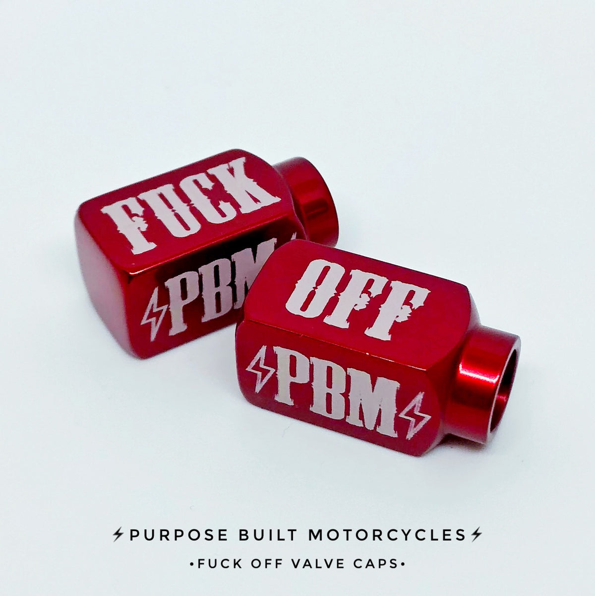 PBM VALVE CAPS - Purpose Built Motorcycles