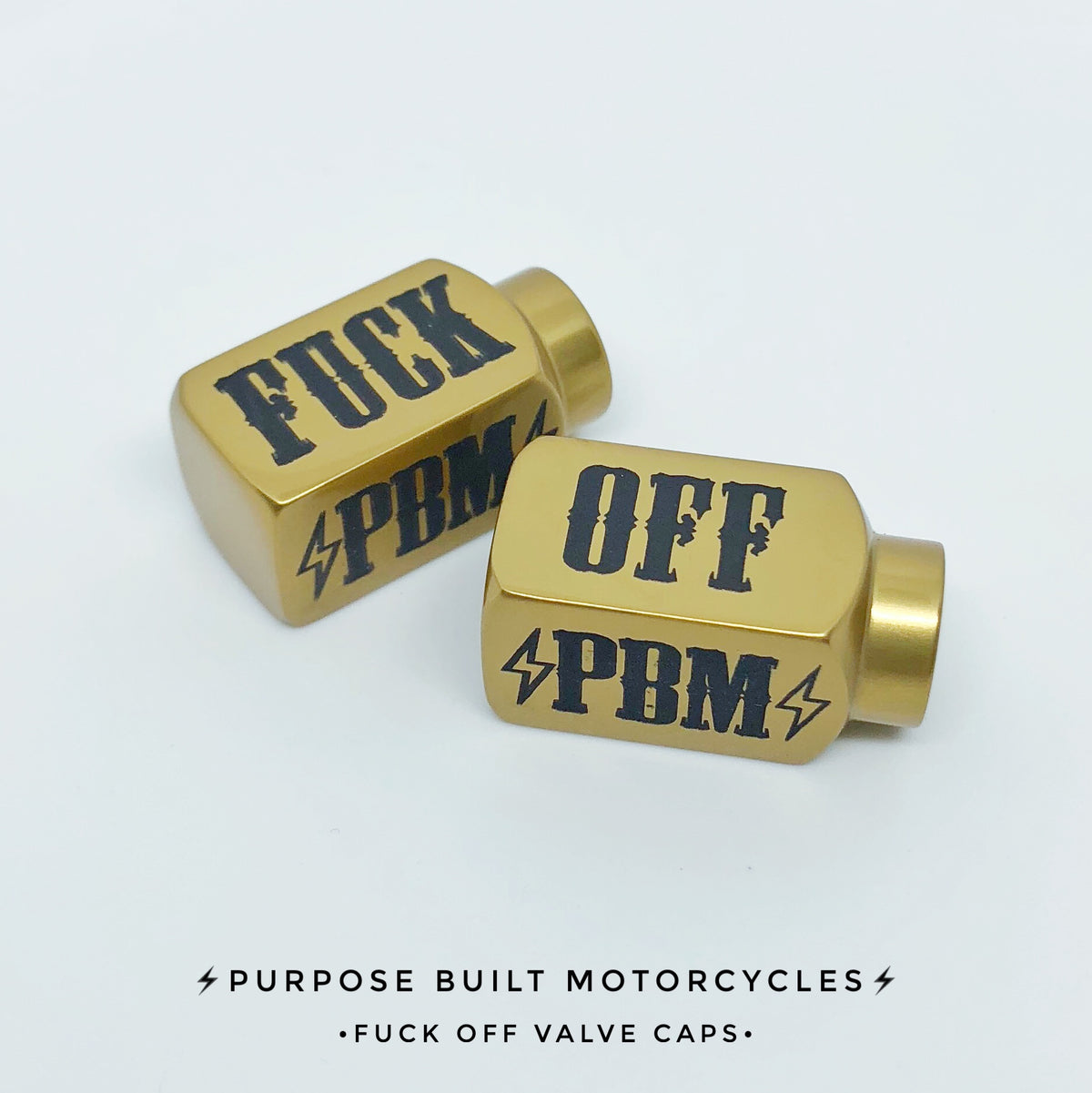 PBM VALVE CAPS - Purpose Built Motorcycles