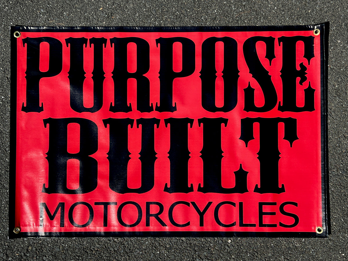 PBM GARAGE BANNERS - Purpose Built Motorcycles