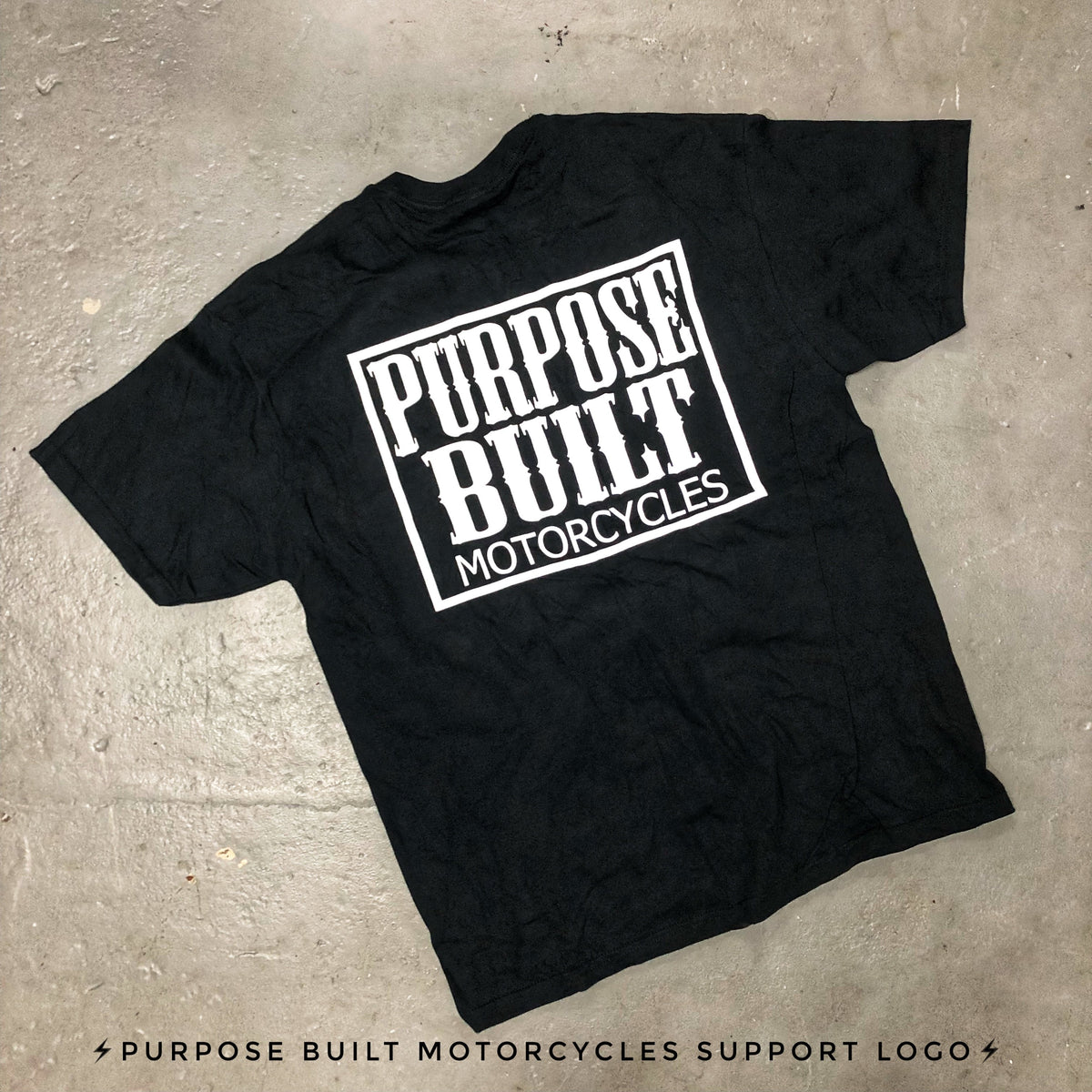 PBM SUPPORT LOGO T-SHIRT