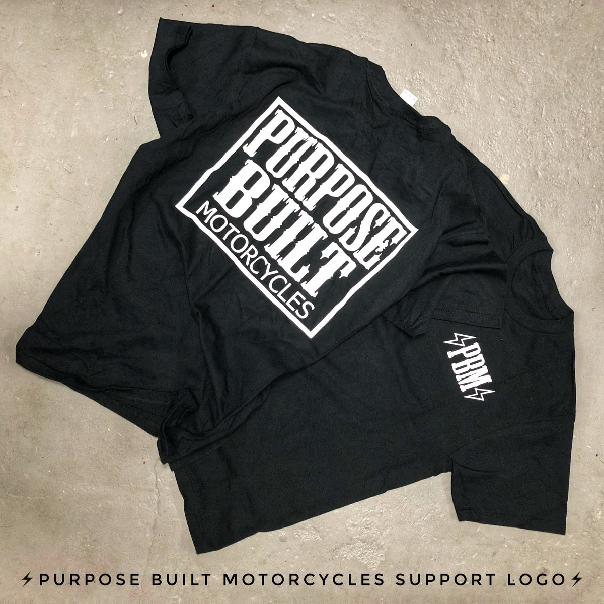 PBM SUPPORT LOGO T-SHIRT
