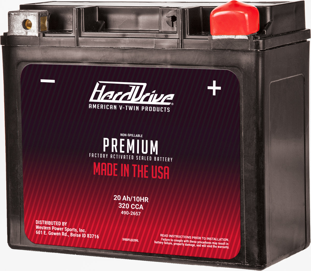 Gyz20hl / Ytx20hl Premium Battery - Purpose Built Motorcycles