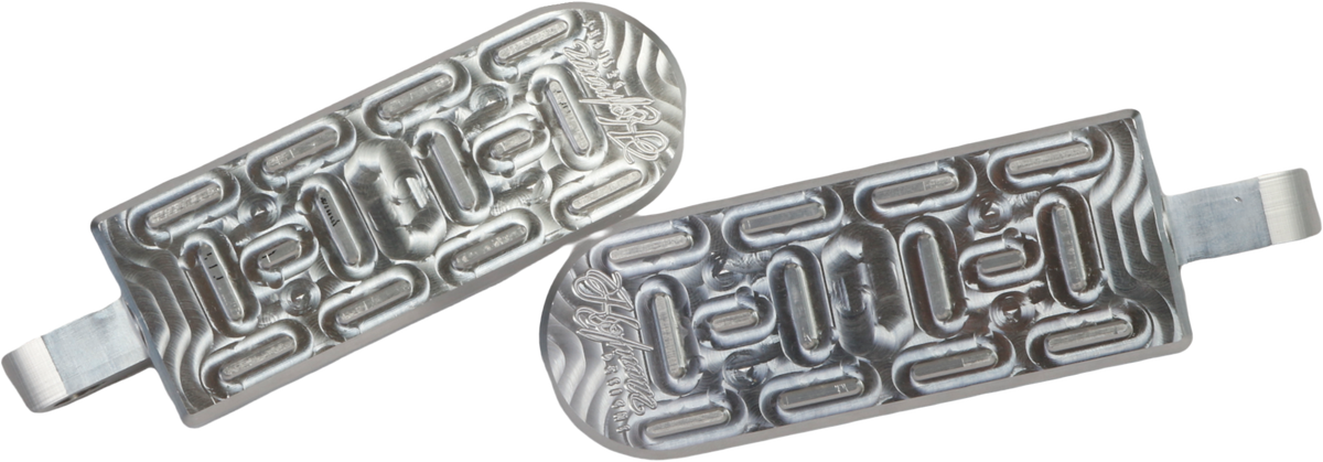H/d Billet Foot Pegs Raw - Purpose Built Motorcycles