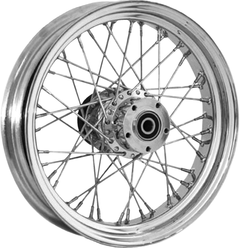Rr 40-spk Chrome 16x3.5 Bt/xl-hub 3/4" Axl 00 Ltr - Purpose Built Motorcycles