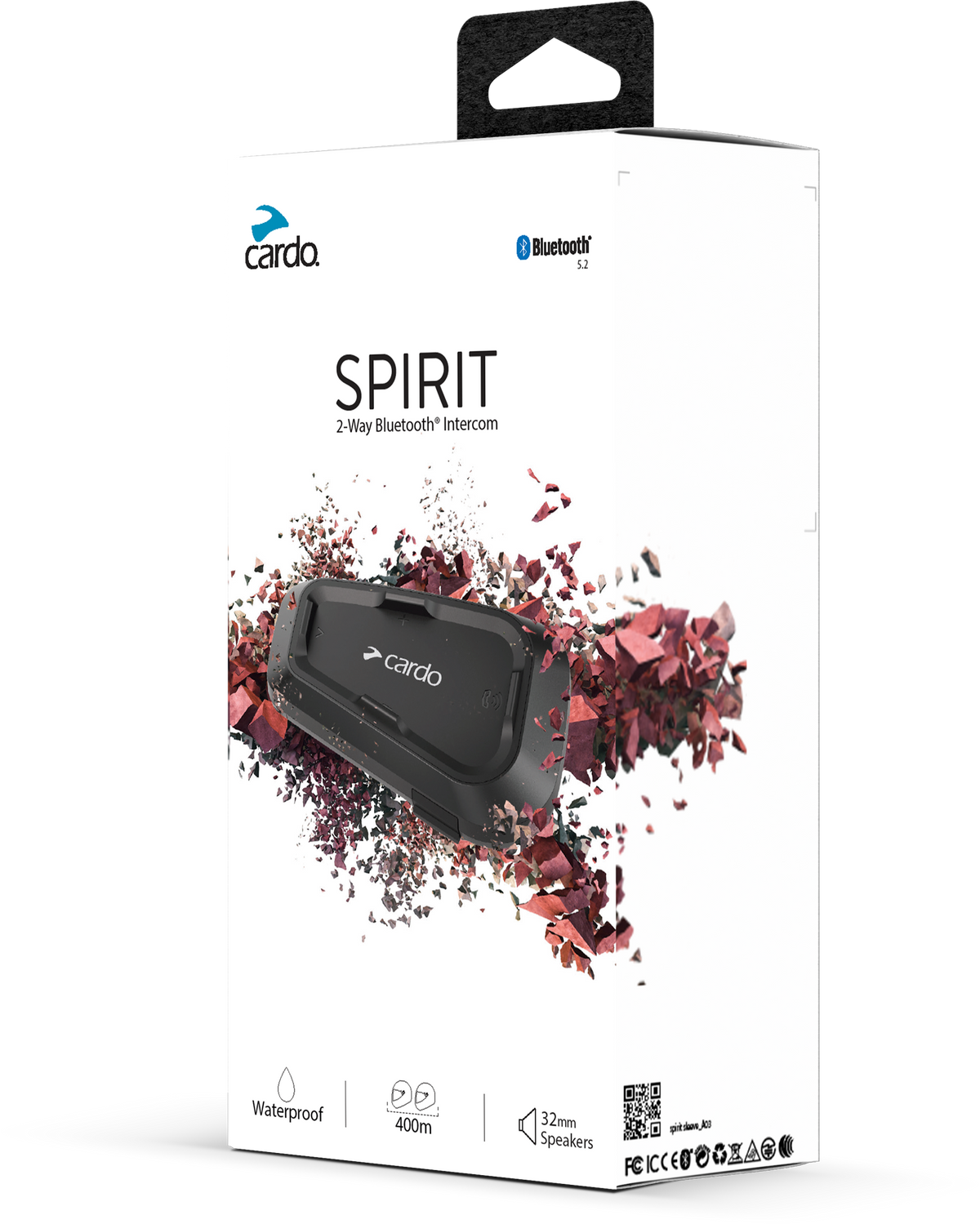 Spirit Bluetooth Headset Single - Purpose Built Motorcycles