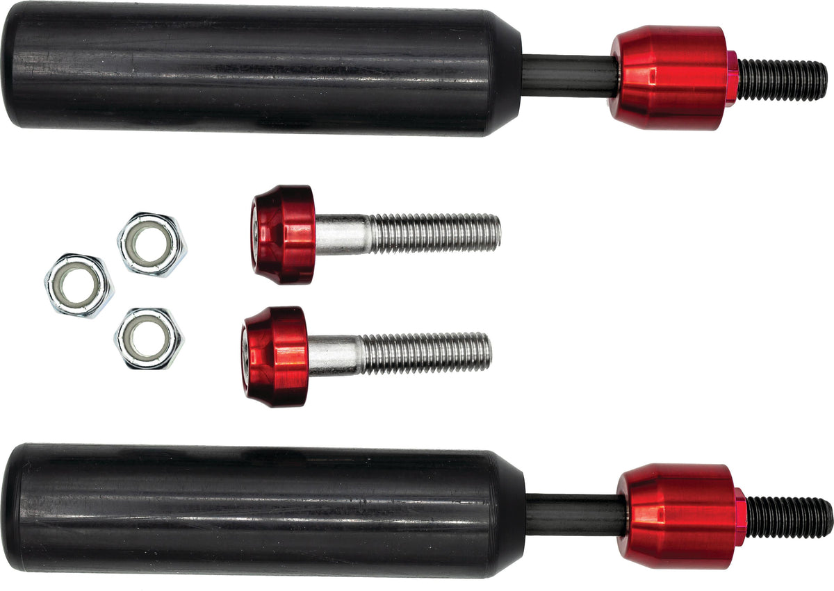 Shock Mount Sliders Blue Dyna 09-17 - Purpose Built Motorcycles