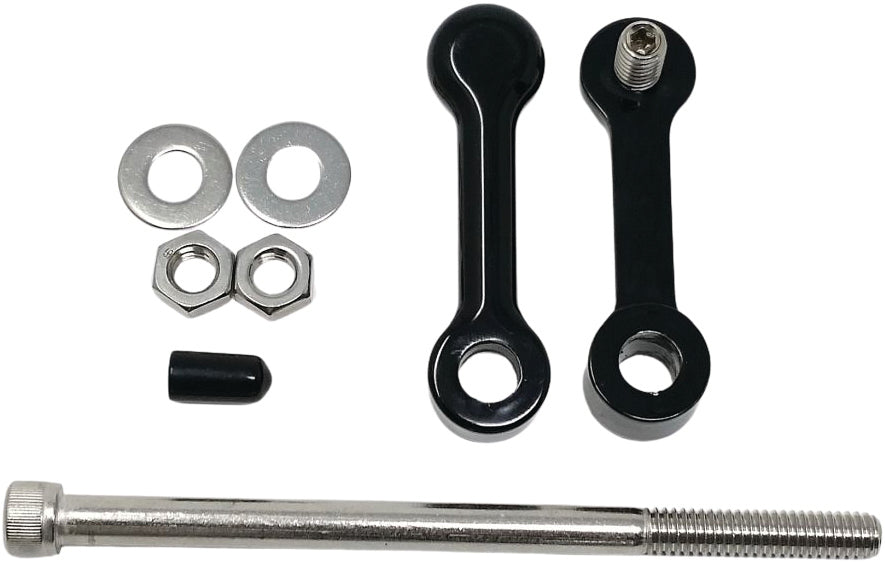 Billet Tank Lift Kit 1" `04-up Xl Powder Coat Blk - Purpose Built Motorcycles