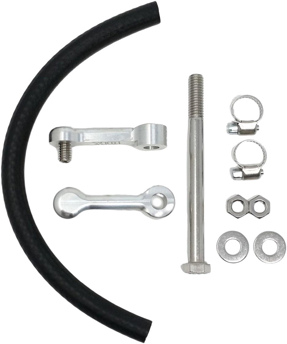 Billet Tank Lift Kit 1" `99-17 Softail Machine Finish