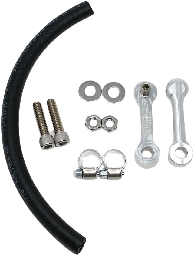 Billet Tank Lift Kit 3" `99-up Touring Machine Finish