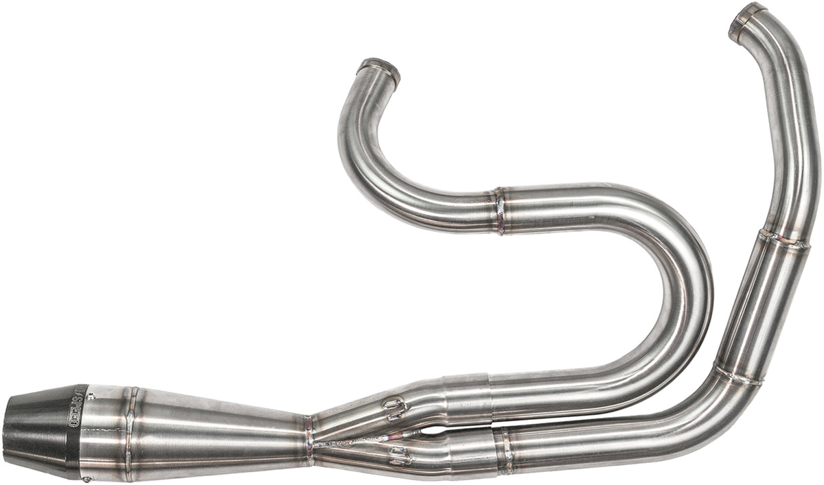 2in1 Fxr Shorty Big Inch Brushed Ss - Purpose Built Motorcycles