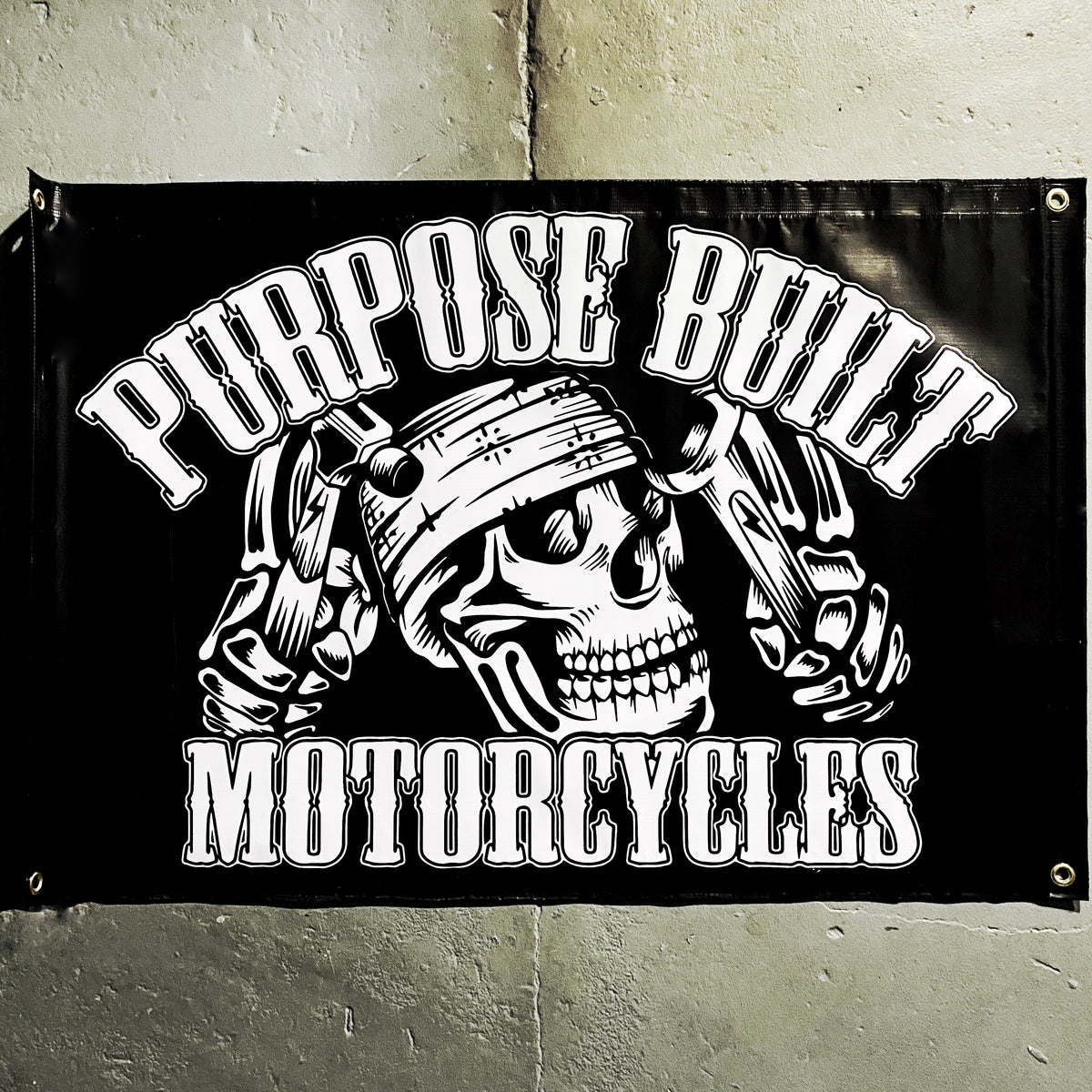 PBM GARAGE BANNERS - Purpose Built Motorcycles