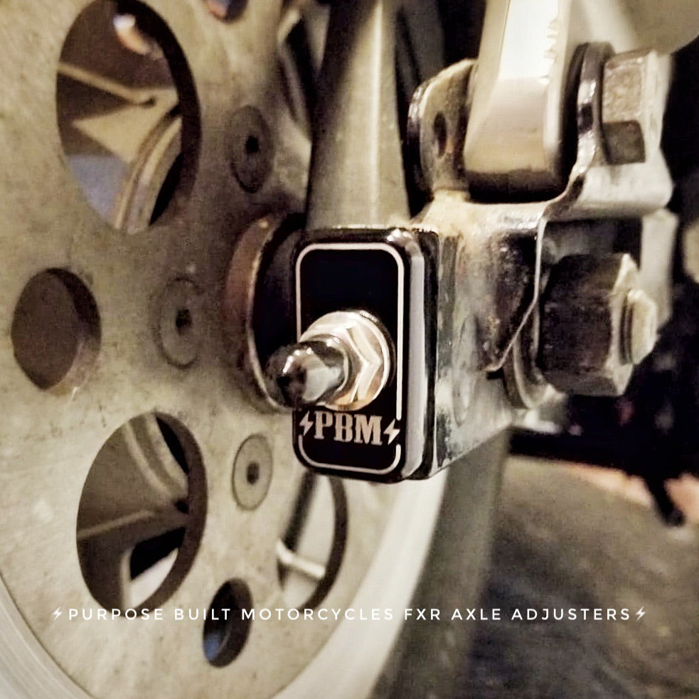 FXR - Dyna Axle Adjuster Kit - Purpose Built Motorcycles