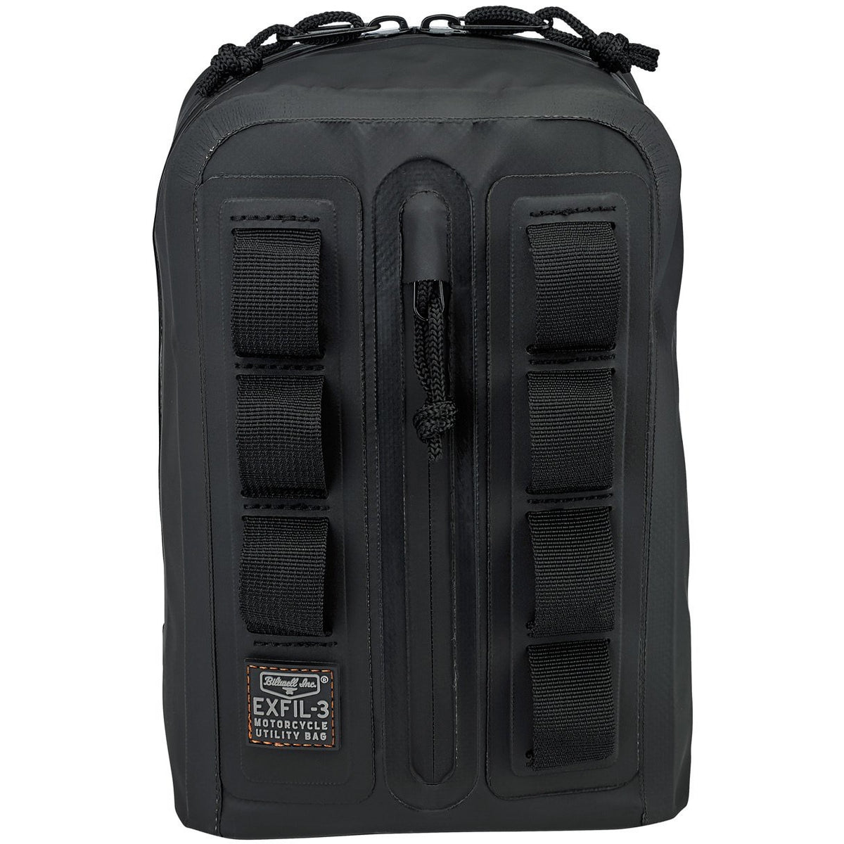 Biltwell Exfil-3 Bag/Bar Bag - Black - Purpose Built Motorcycles