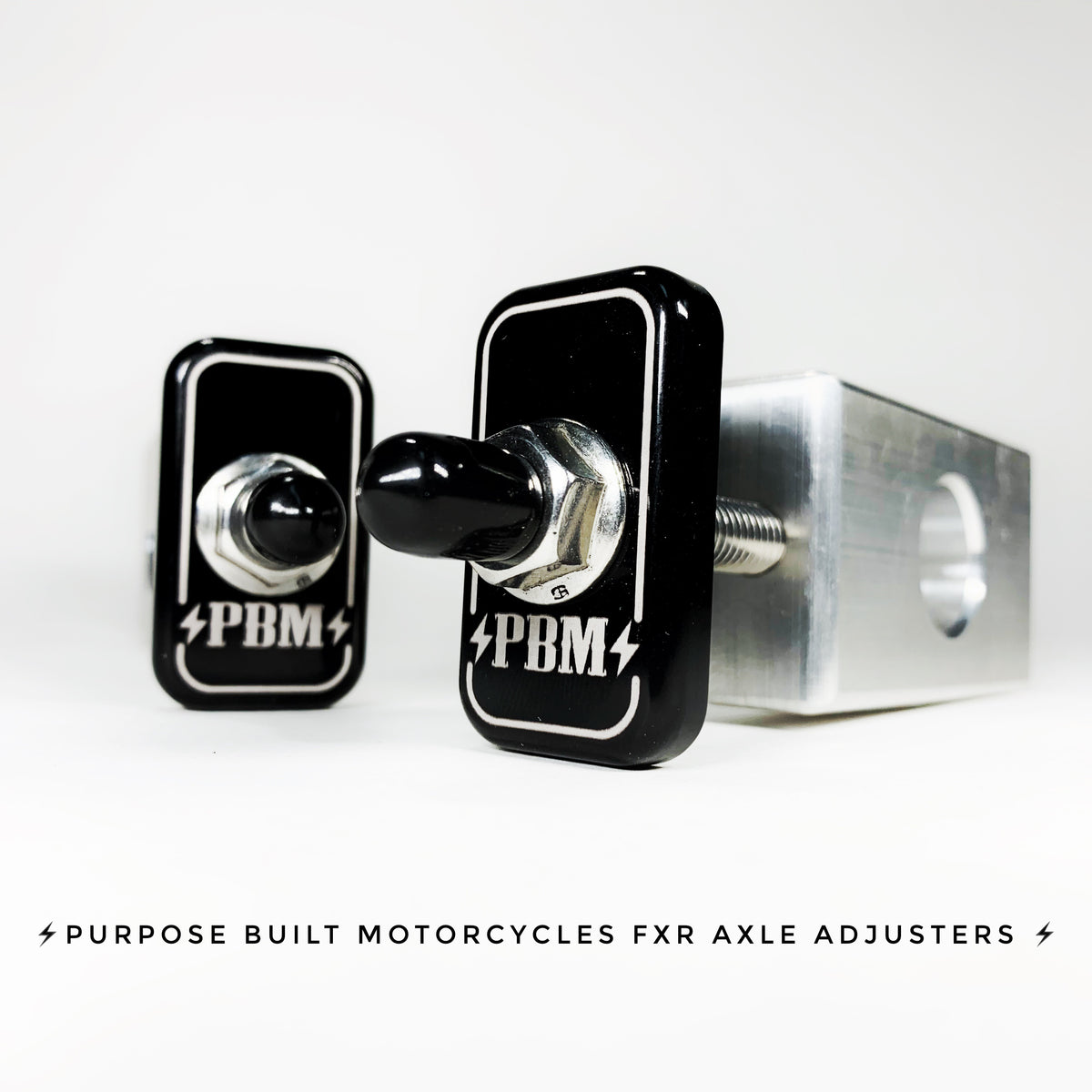 FXR - Dyna Axle Adjuster Kit - Purpose Built Motorcycles