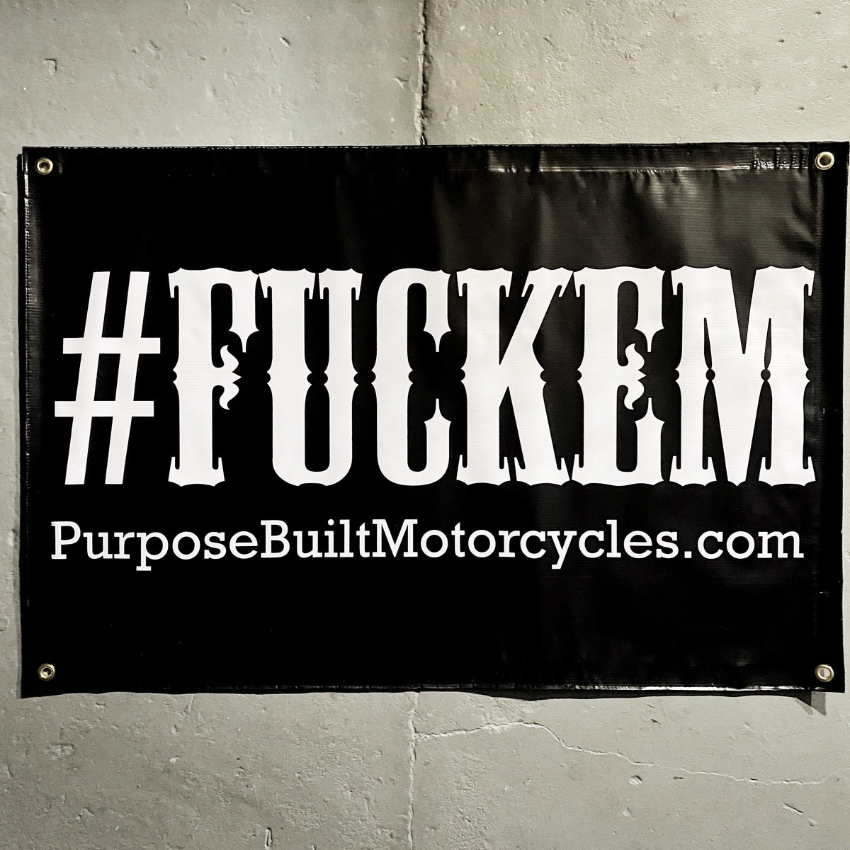 PBM GARAGE BANNERS - Purpose Built Motorcycles