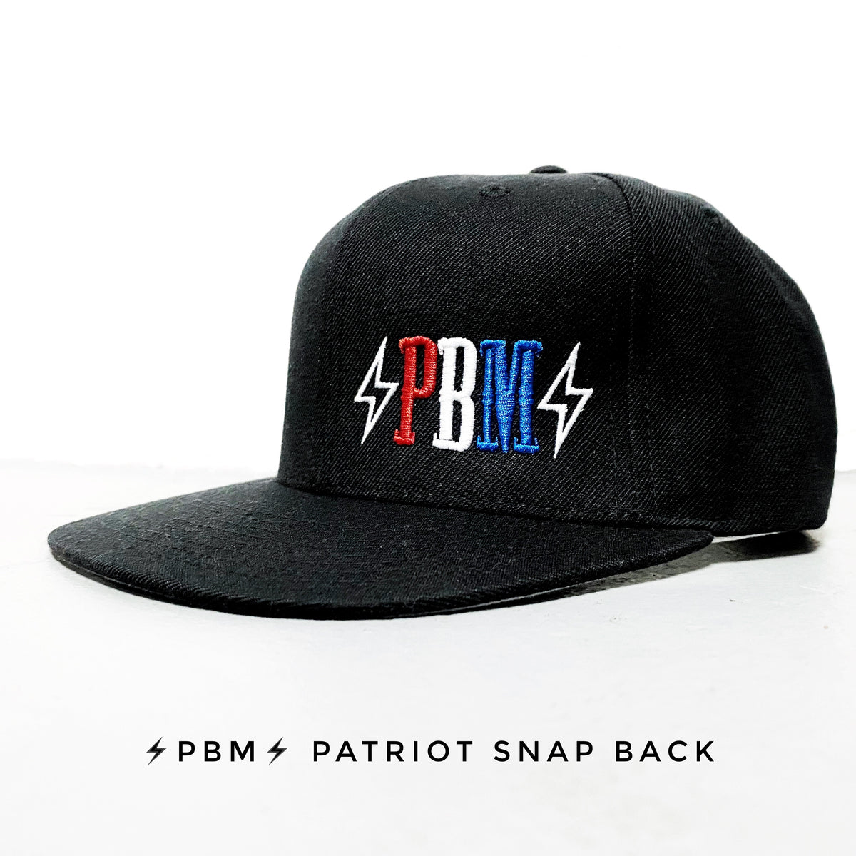 ⚡️PBM⚡️ THE PATRIOT SNAPBACK HAT *LIMITED EDITION* - Purpose Built Motorcycles