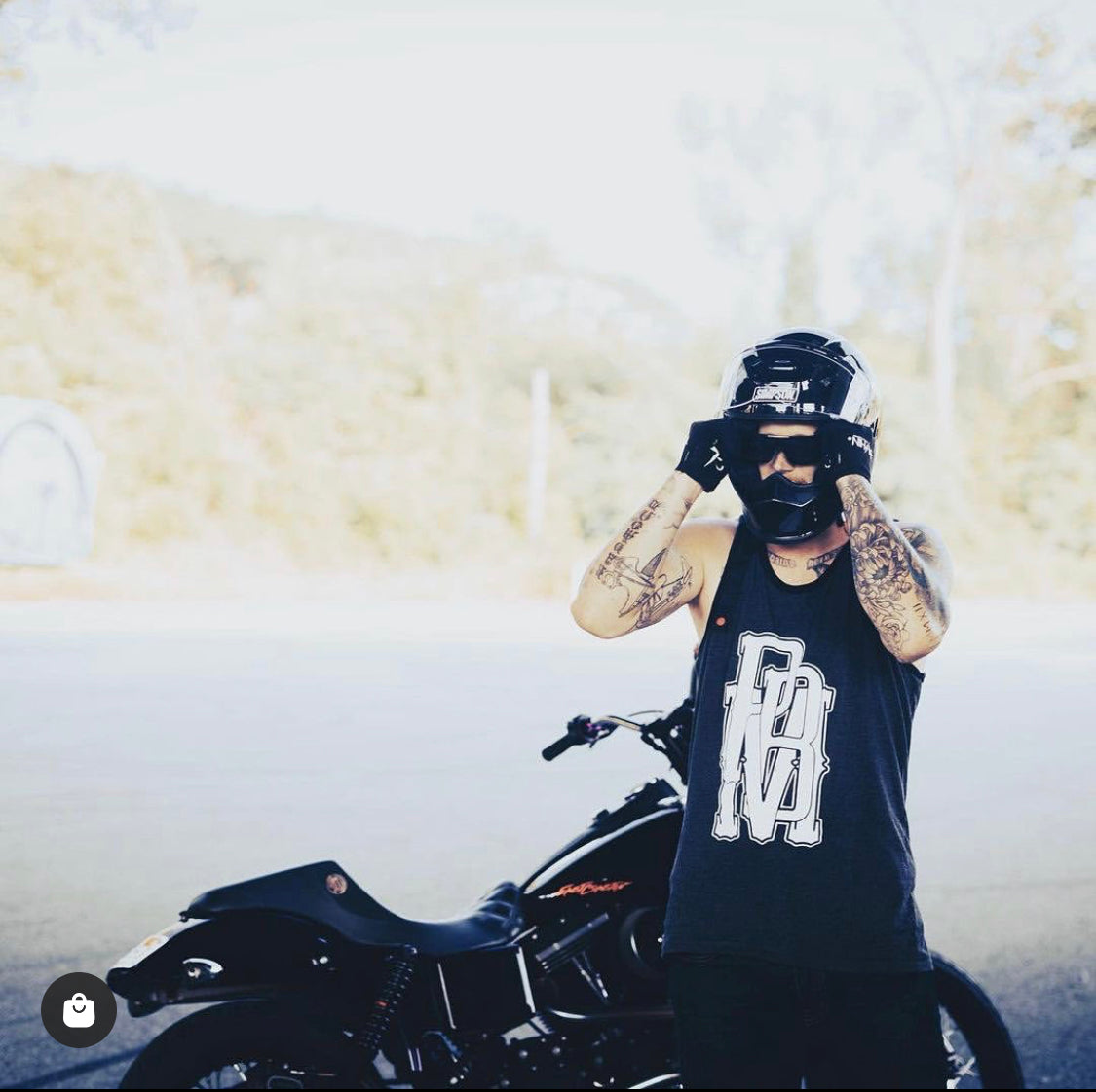 Team PBM logo tank top - Purpose Built Motorcycles