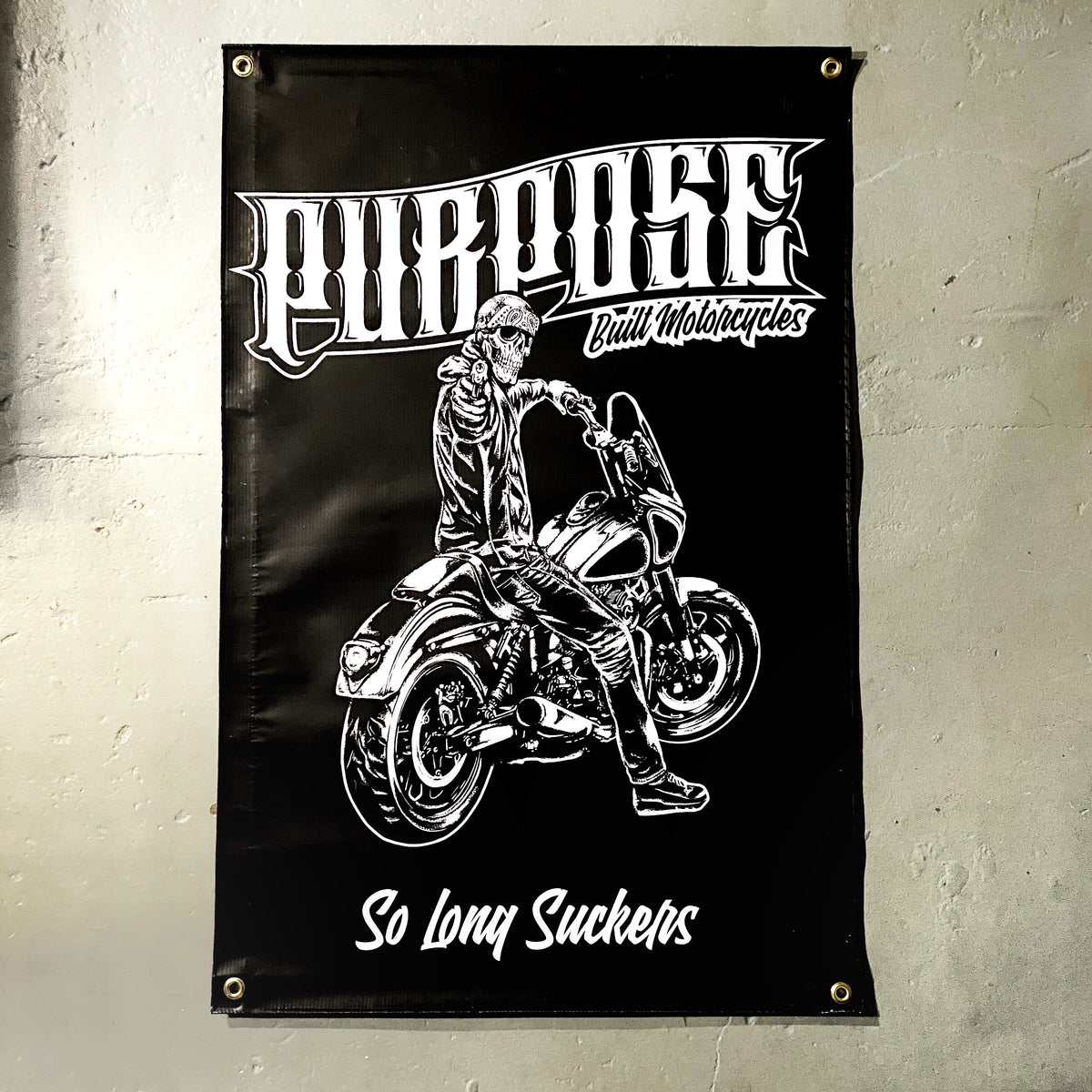 PBM GARAGE BANNERS - Purpose Built Motorcycles