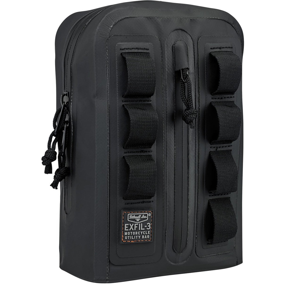 Biltwell Exfil-3 Bag/Bar Bag - Black - Purpose Built Motorcycles