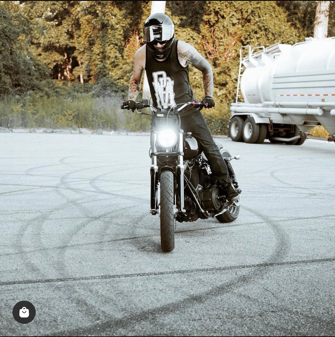 Team PBM logo tank top - Purpose Built Motorcycles