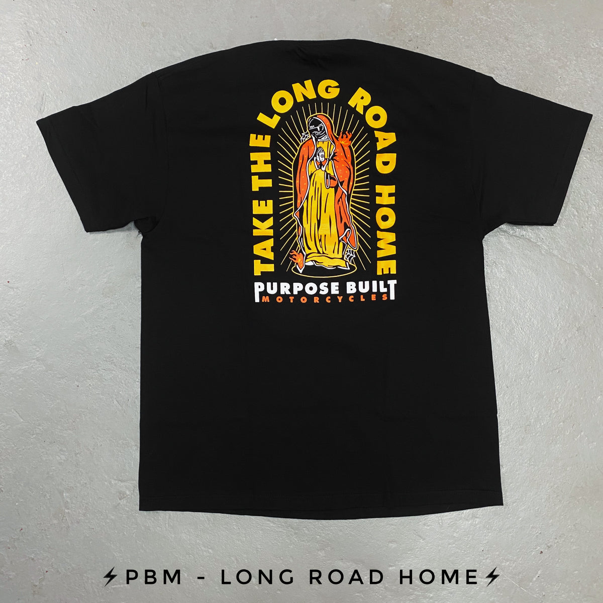 THE LONG ROAD HOME BLACK - Purpose Built Motorcycles