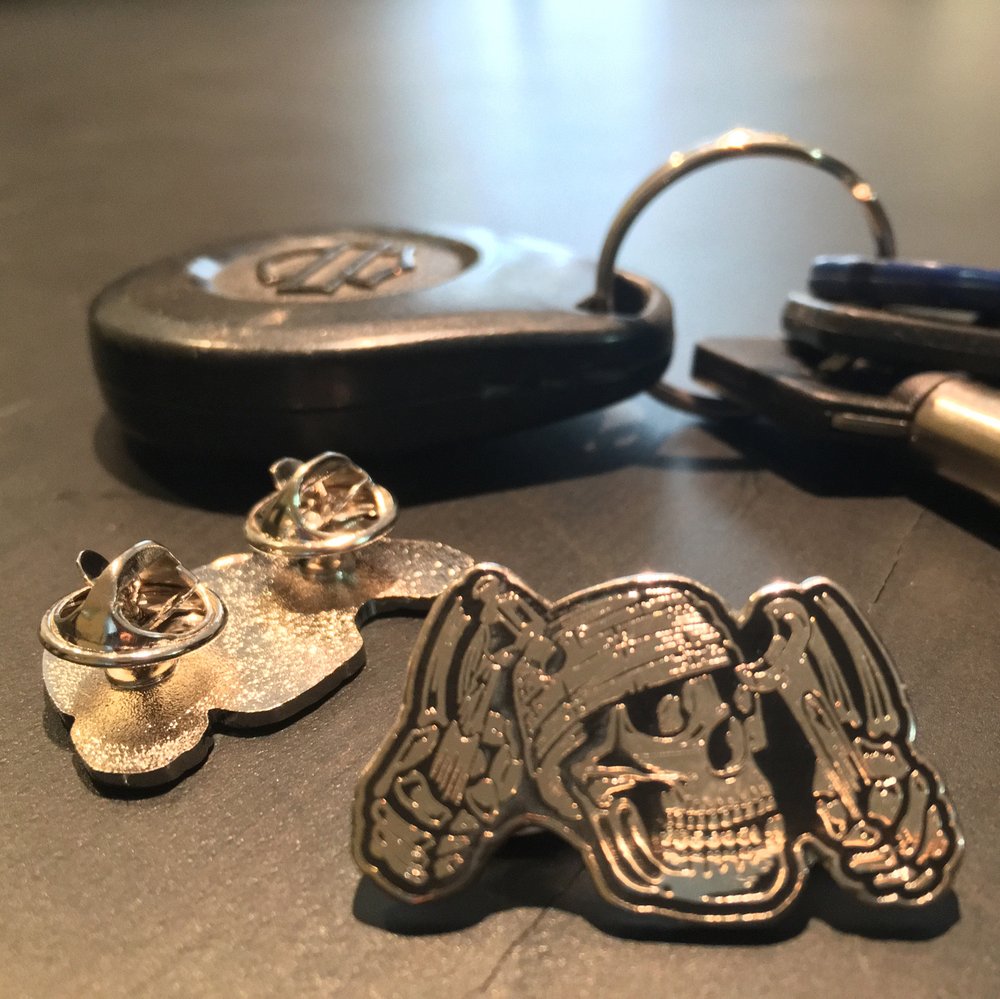 PBM BILLY BONES PIN - Purpose Built Motorcycles