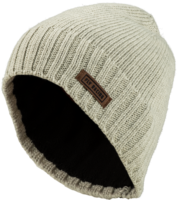 Fly Snow Beanie Heather Grey - Purpose Built Motorcycles