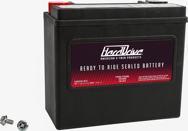 Battery Ytx20l/ytx20hl 320cca Factory Activated Sealed Agm - Purpose Built Motorcycles