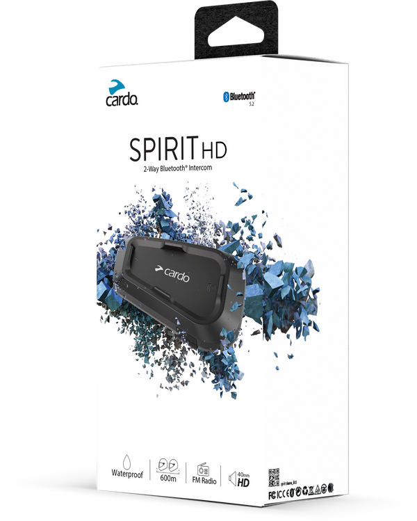 Spirit Hd Bluetooth Headset Single - Purpose Built Motorcycles