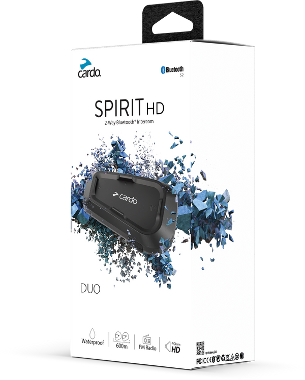 Spirit Hd Bluetooth Headset Duo - Purpose Built Motorcycles
