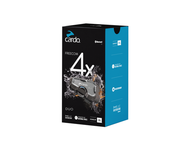 Cardo Freecom 4X Headset - Duo Pack