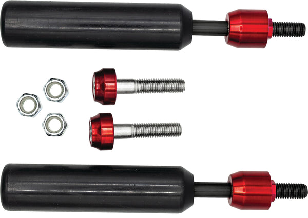 Shock Mount Sliders Blue Dyna 09-17 - Purpose Built Motorcycles