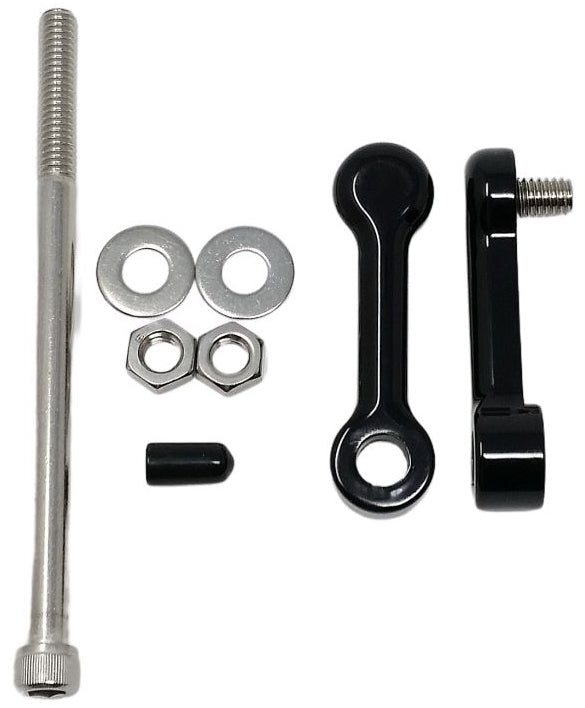 Billet Tank Lift Kit 3" `04-up Xl Powder Coat Blk - Purpose Built Motorcycles